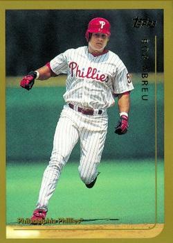#181 Bob Abreu - Philadelphia Phillies - 1999 Topps Baseball