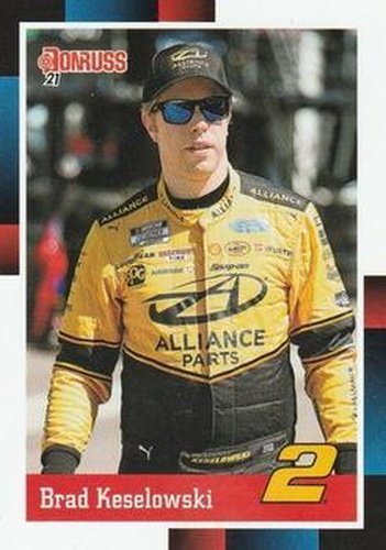 #181 Brad Keselowski - Team Penske - 2021 Donruss Racing