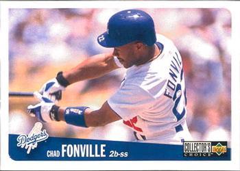 #181 Chad Fonville - Los Angeles Dodgers - 1996 Collector's Choice Baseball