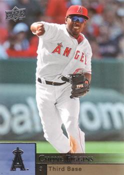 #181 Chone Figgins - Los Angeles Angels - 2009 Upper Deck Baseball