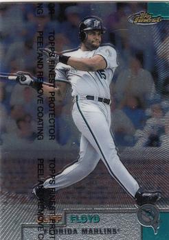 #181 Cliff Floyd - Florida Marlins - 1999 Finest Baseball