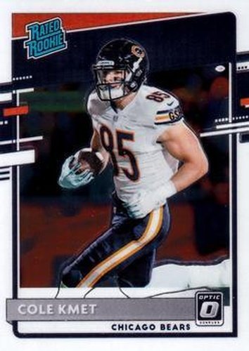 #181 Cole Kmet - Chicago Bears - 2020 Donruss Optic Football