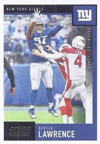 #181 Dexter Lawrence - New York Giants - 2020 Score Football