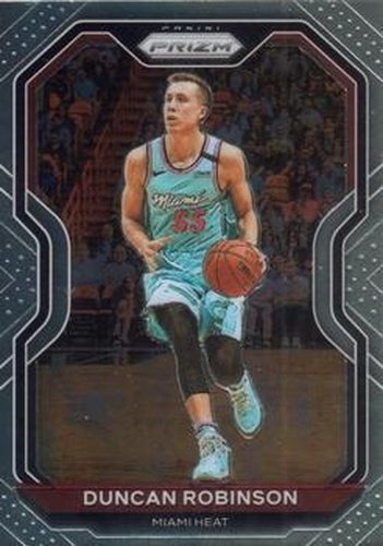 #181 Duncan Robinson - Miami Heat - 2020-21 Panini Prizm Basketball