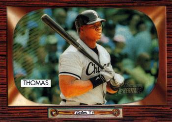 #181 Frank Thomas - Chicago White Sox - 2004 Bowman Heritage Baseball