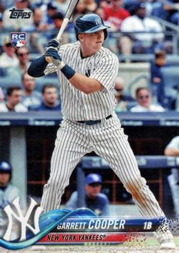 #181 Garrett Cooper - New York Yankees - 2018 Topps Baseball