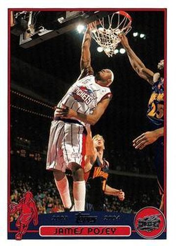 #181 James Posey - Houston Rockets - 2003-04 Topps Basketball