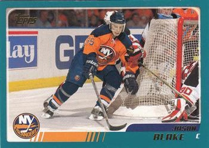 #181 Jason Blake - New York Islanders - 2003-04 Topps Hockey