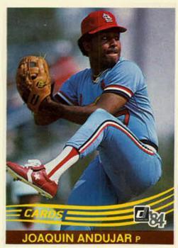 #181 Joaquin Andujar - St. Louis Cardinals - 1984 Donruss Baseball