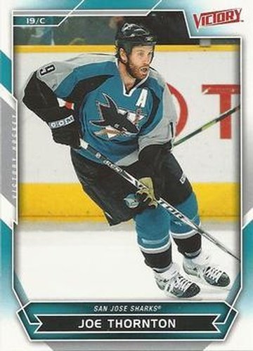 #181 Joe Thornton - San Jose Sharks - 2007-08 Upper Deck Victory Hockey