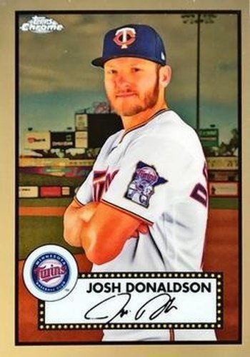 #181 Josh Donaldson - Minnesota Twins - 2021 Topps Chrome Platinum Anniversary Baseball