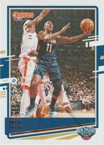 #181 Jrue Holiday - New Orleans Pelicans - 2020-21 Donruss Basketball