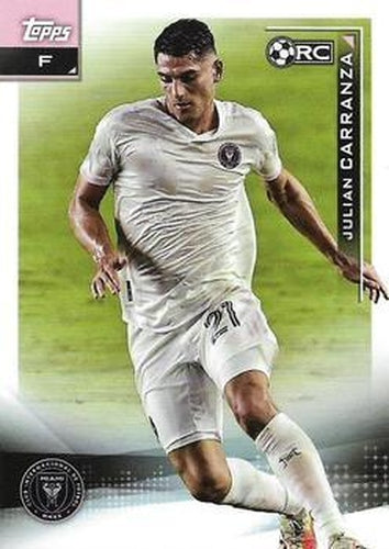 #181 Julian Carranza - Inter Miami CF - 2021 Topps MLS Soccer