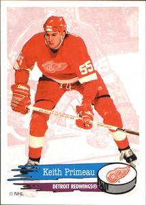 #181 Keith Primeau - Detroit Red Wings - 1995-96 Panini Hockey Stickers