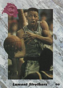 #181 Lamont Strothers - Golden State Warriors - 1991 Classic Four Sport