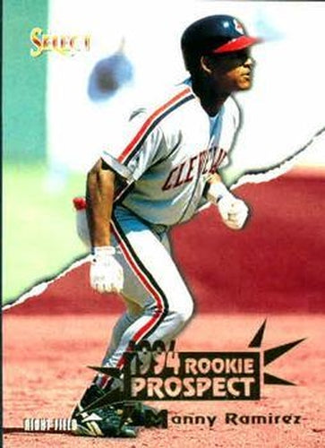#181 Manny Ramirez - Cleveland Indians - 1994 Select Baseball