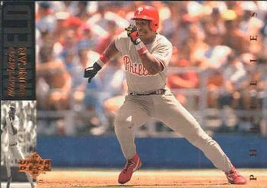 #181 Mariano Duncan - Philadelphia Phillies - 1994 Upper Deck Baseball