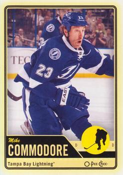 #181 Mike Commodore - Tampa Bay Lightning - 2012-13 O-Pee-Chee Hockey