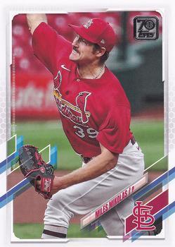 #181 Miles Mikolas - St. Louis Cardinals - 2021 Topps Baseball