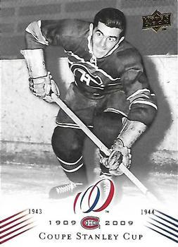 #181 Coupe Stanley Cup - Montreal Canadiens - 2008-09 Upper Deck Montreal Canadiens Centennial Hockey