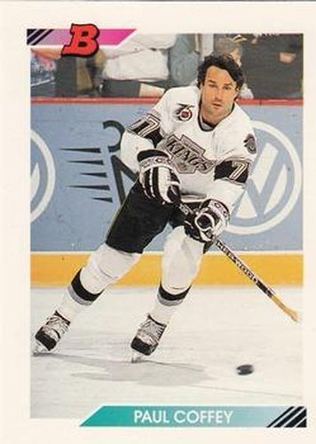 #181 Paul Coffey - Los Angeles Kings - 1992-93 Bowman Hockey