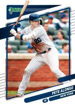 #181 Pete Alonso - New York Mets - 2021 Donruss Baseball