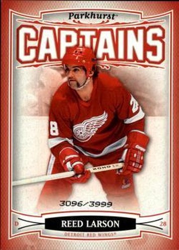 #181 Reed Larson - Detroit Red Wings - 2006-07 Parkhurst Hockey