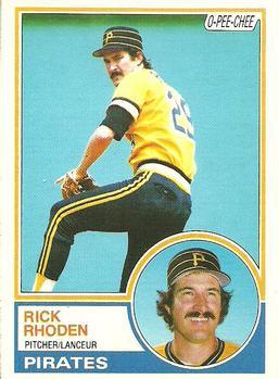 #181 Rick Rhoden - Pittsburgh Pirates - 1983 O-Pee-Chee Baseball