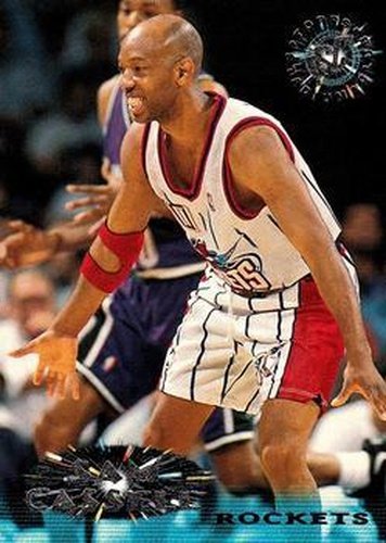 #181 Sam Cassell - Houston Rockets - 1995-96 Stadium Club Basketball