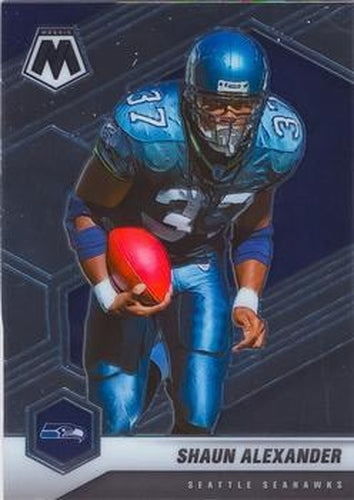 #181 Shaun Alexander - Seattle Seahawks - 2021 Panini Mosaic Football
