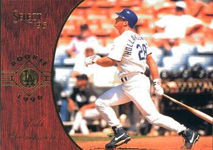 #181 Todd Hollandsworth - Los Angeles Dodgers - 1996 Select Baseball