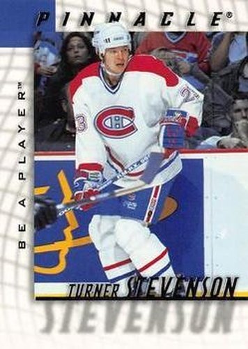 #181 Turner Stevenson - Montreal Canadiens - 1997-98 Pinnacle Be a Player Hockey