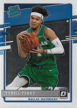 #181 Tyrell Terry - Dallas Mavericks - 2020-21 Donruss Optic Basketball