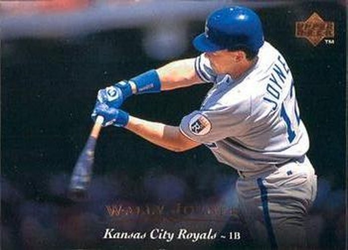 #181 Wally Joyner - Kansas City Royals - 1995 Upper Deck Baseball