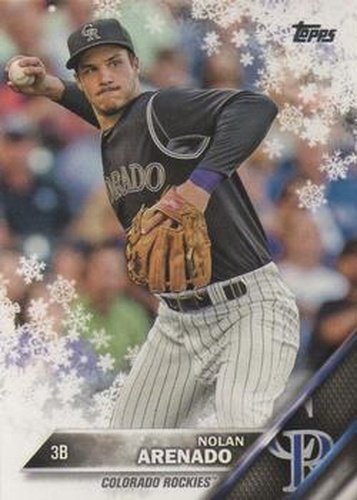 #HMW181 Nolan Arenado - Colorado Rockies - 2016 Topps Holiday Baseball