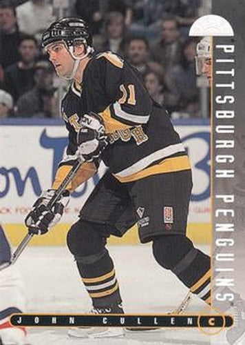 #181 John Cullen - Pittsburgh Penguins - 1995-96 Leaf Hockey