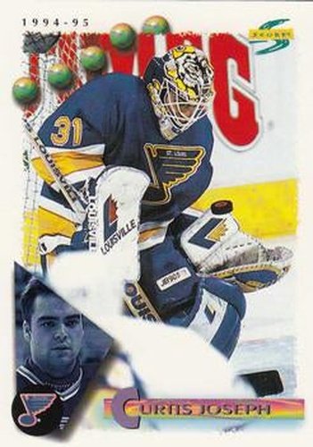 #181 Curtis Joseph - St. Louis Blues - 1994-95 Score Hockey