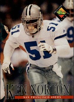 #181 Ken Norton - San Francisco 49ers - 1994 Pro Line Live Football