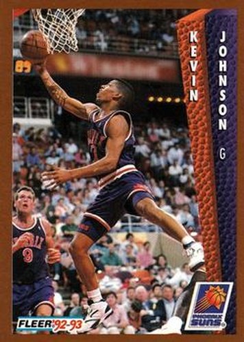 #181 Kevin Johnson - Phoenix Suns - 1992-93 Fleer Basketball