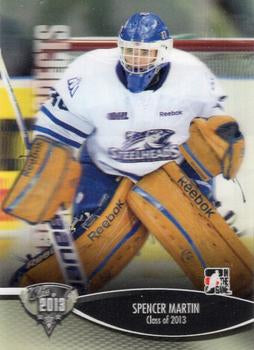 #181 Spencer Martin - Mississauga Steelheads - 2012-13 In The Game Heroes and Prospects Hockey