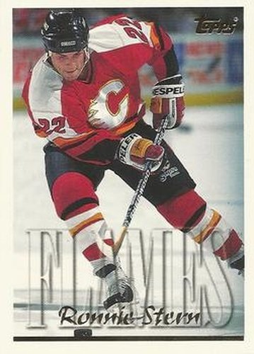 #181 Ronnie Stern - Calgary Flames - 1995-96 Topps Hockey