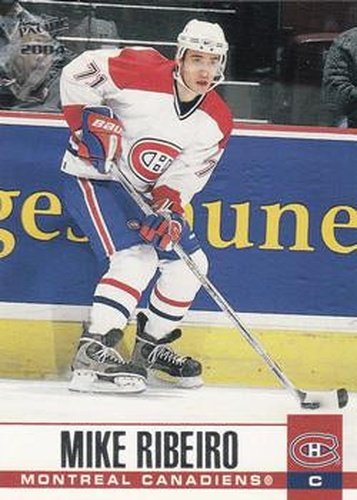#181 Mike Ribeiro - Montreal Canadiens - 2003-04 Pacific Hockey