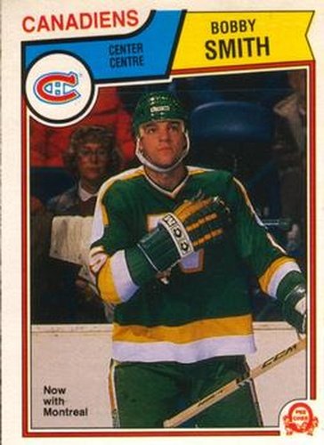 #181 Bobby Smith - Montreal Canadiens - 1983-84 O-Pee-Chee Hockey
