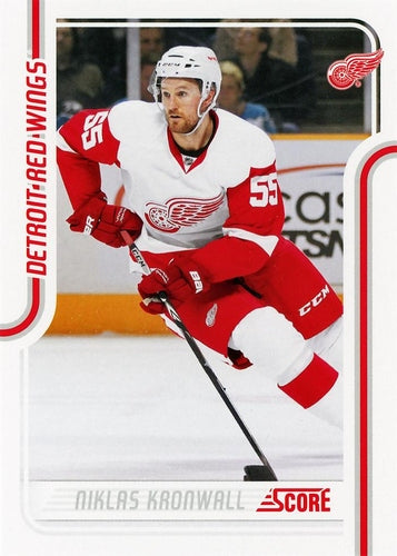 #181 Niklas Kronwall - Detroit Red Wings - 2011-12 Score Hockey