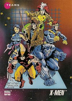 #182 X-Men Blue - 1992 Impel Marvel Universe