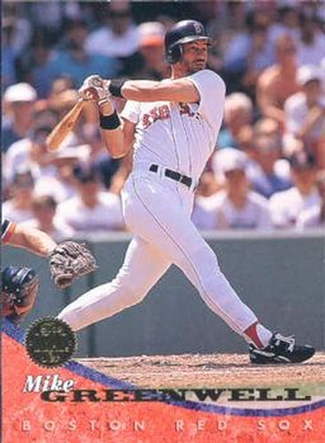 #182 Mike Greenwell - Boston Red Sox - 1994 Leaf Baseball