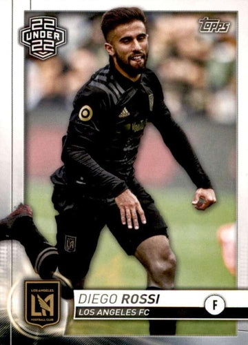 #182 Diego Rossi - Los Angeles FC - 2020 Topps MLS Soccer