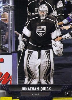 #182 Jonathan Quick - Los Angeles Kings - 2013-14 Upper Deck Hockey