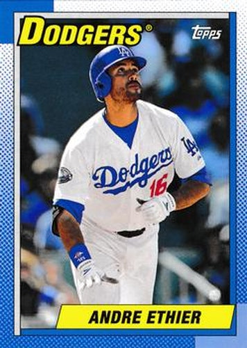 #182 Andre Ethier - Los Angeles Dodgers - 2013 Topps Archives Baseball