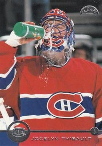 #182 Jocelyn Thibault - Montreal Canadiens - 1996-97 Leaf Hockey